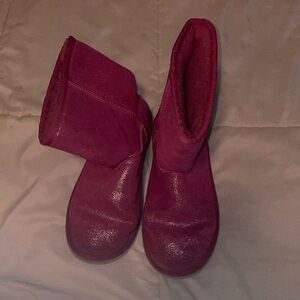 209 pink sparkle Uggs